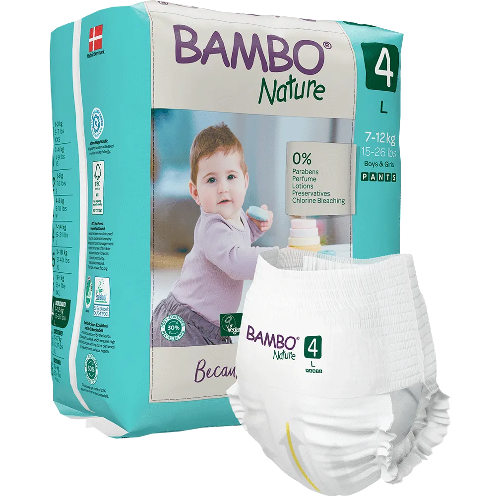 Bambo Nature Pants Größe 4 (7-14 kg), 20 St