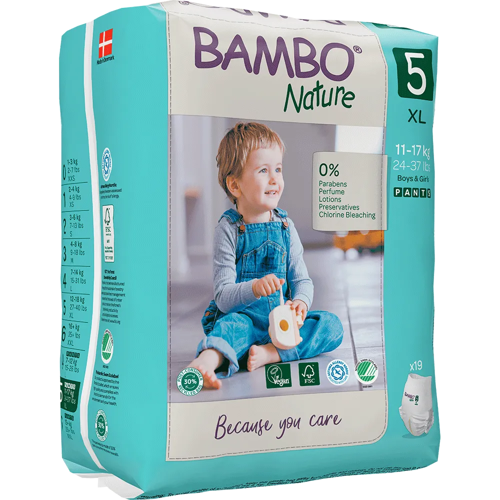 Bambo Nature Pants Größe 5 (11-17 kg), 19 St