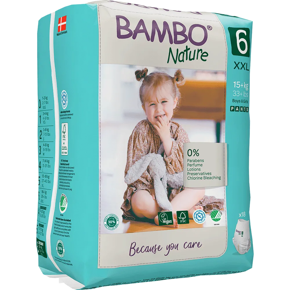 Bambo Nature Pants Größe 6 (15+ kg), 18 St