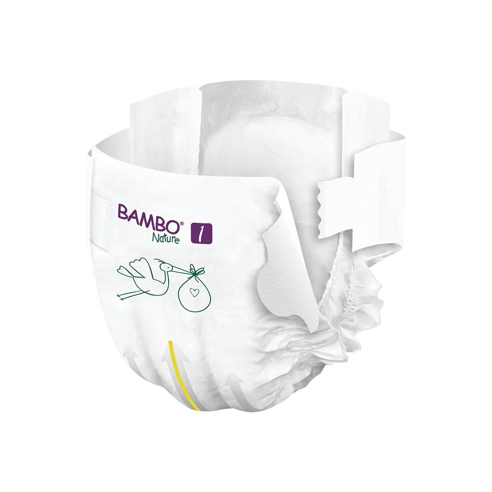 Bambo Nature Windeln Größe 1 (2-4 kg), 22 St