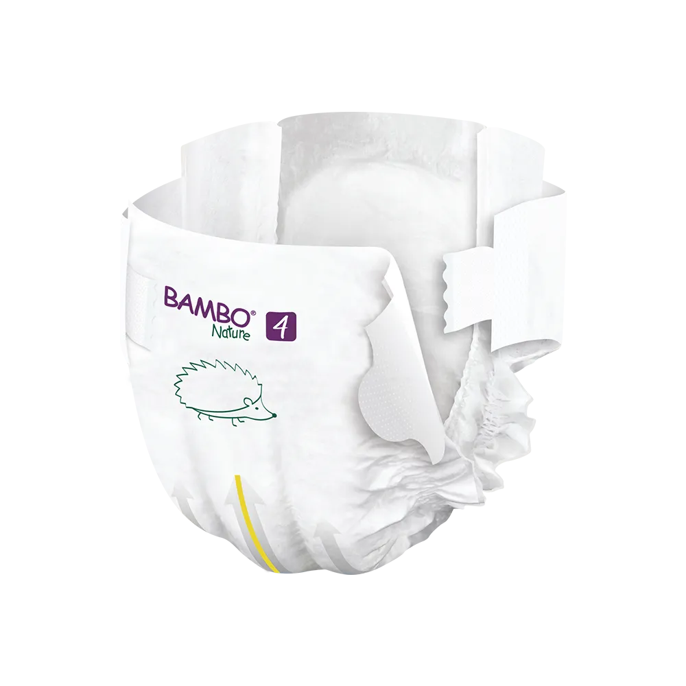 Bambo Nature Windeln Größe 4 (7-14 kg), 24 St