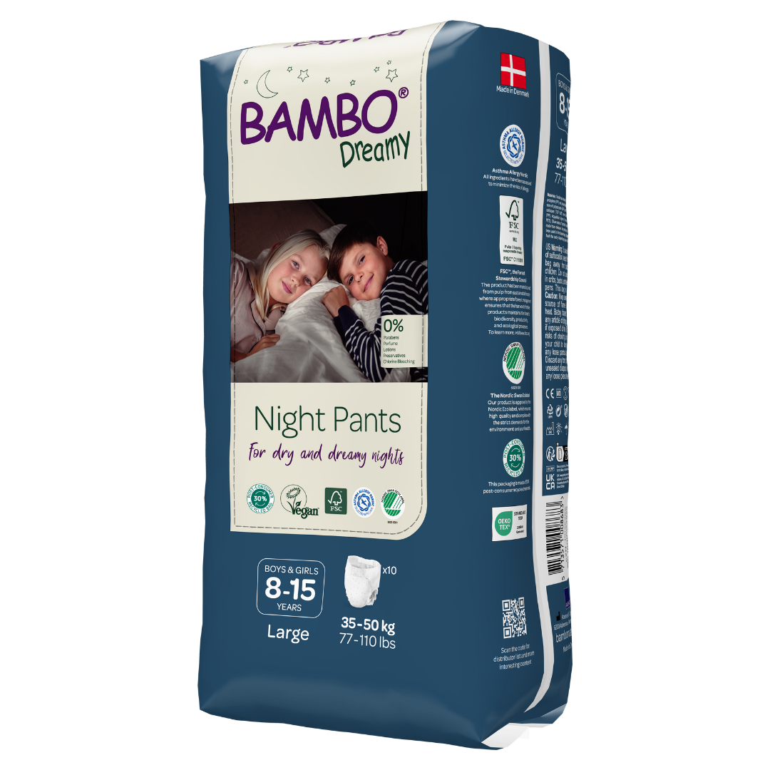 Dreamy Nachtwindeln Unisex, 8-15 Jahre, 10 St