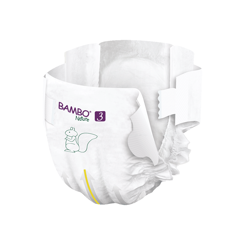 Bambo Nature Windeln Größe 3 (4-8 kg), 52 St