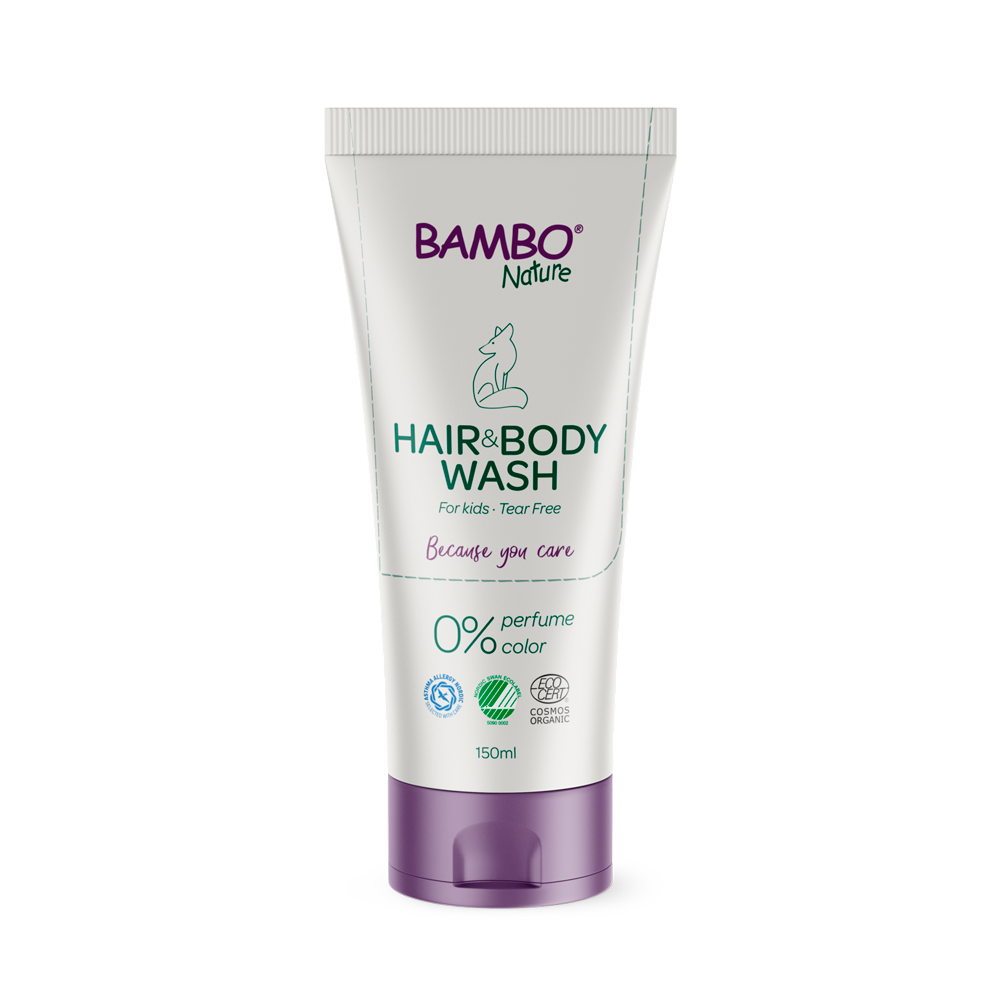 Bambo Nature Hair and Body Wash bottle
