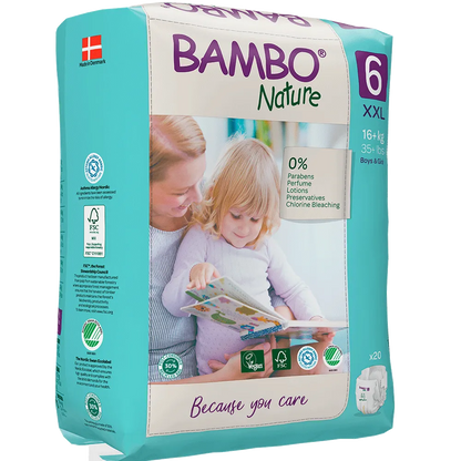 Bambo Nature Windeln Größe 6 (16+ kg), 20 St