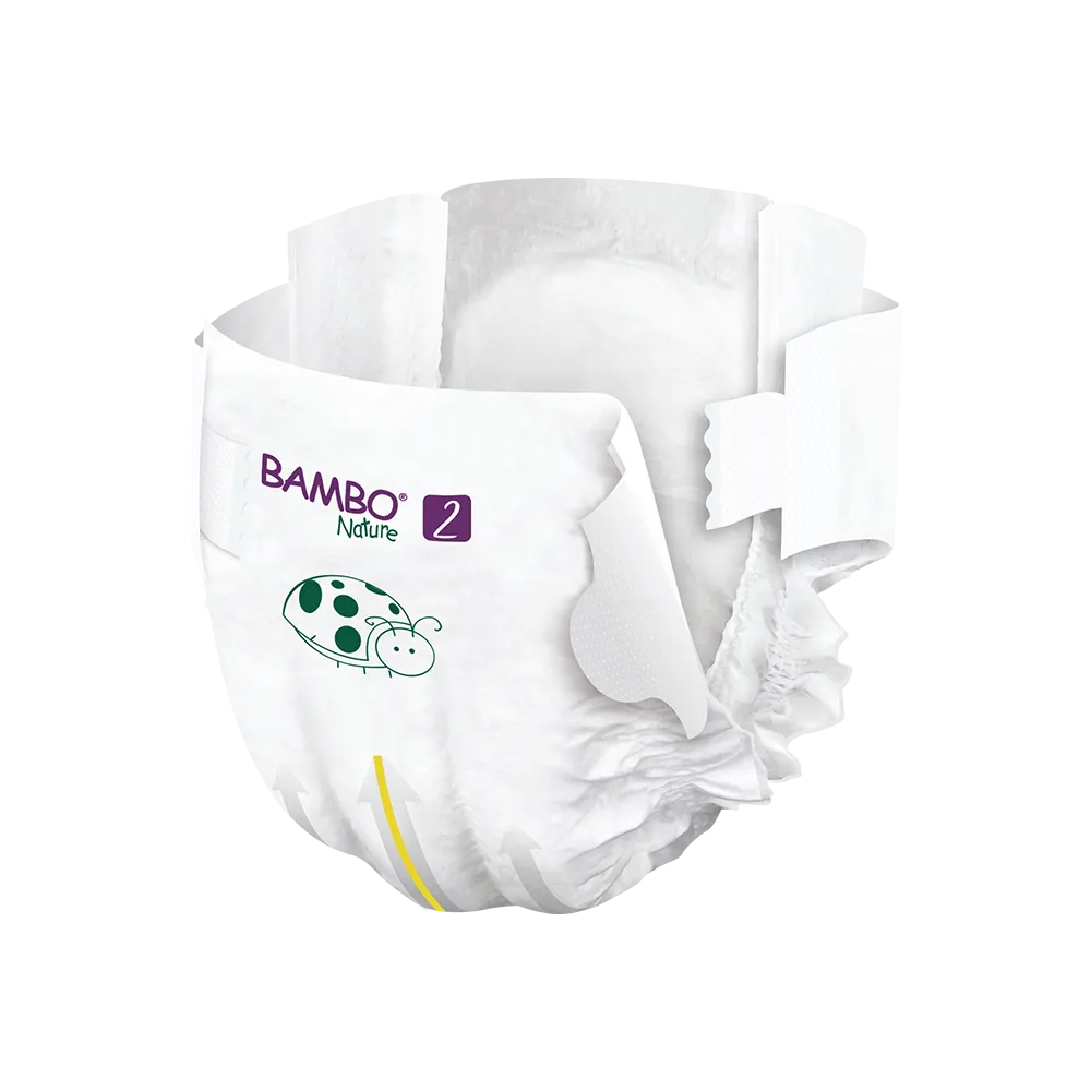Bambo Nature Windeln Größe 2 (3-6 kg), 30 St