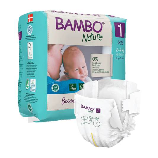 Bambo Nature Windeln Größe 1 (2-4 kg), 22 St