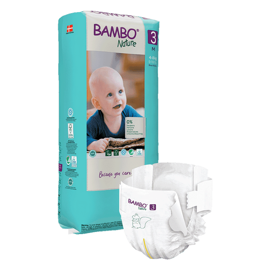 Bambo Nature Windeln Größe 3 (4-8 kg), 52 St