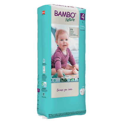 Bambo Nature Windeln Größe 4 (7-14 kg), 48 St