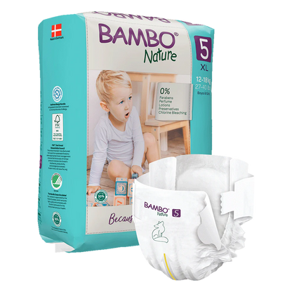 Bambo Nature Windeln Größe 5 (12-18 kg), 22 St