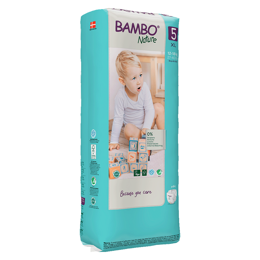 Bambo Nature Windeln Größe 5 (12-18 kg), 44 St