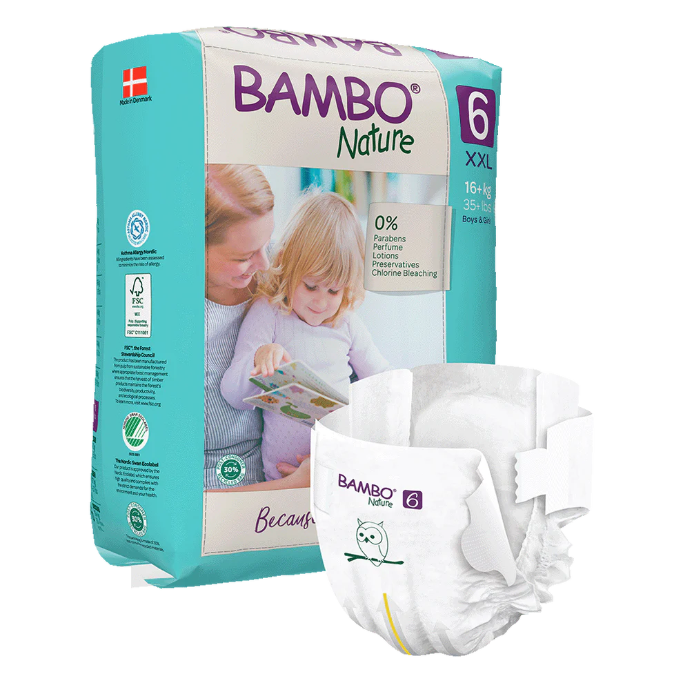 Bambo Nature Windeln Größe 6 (16+ kg), 20 St