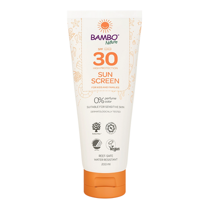 Bambo Nature Sonnenschutzmittel LSF 30, 200ml
