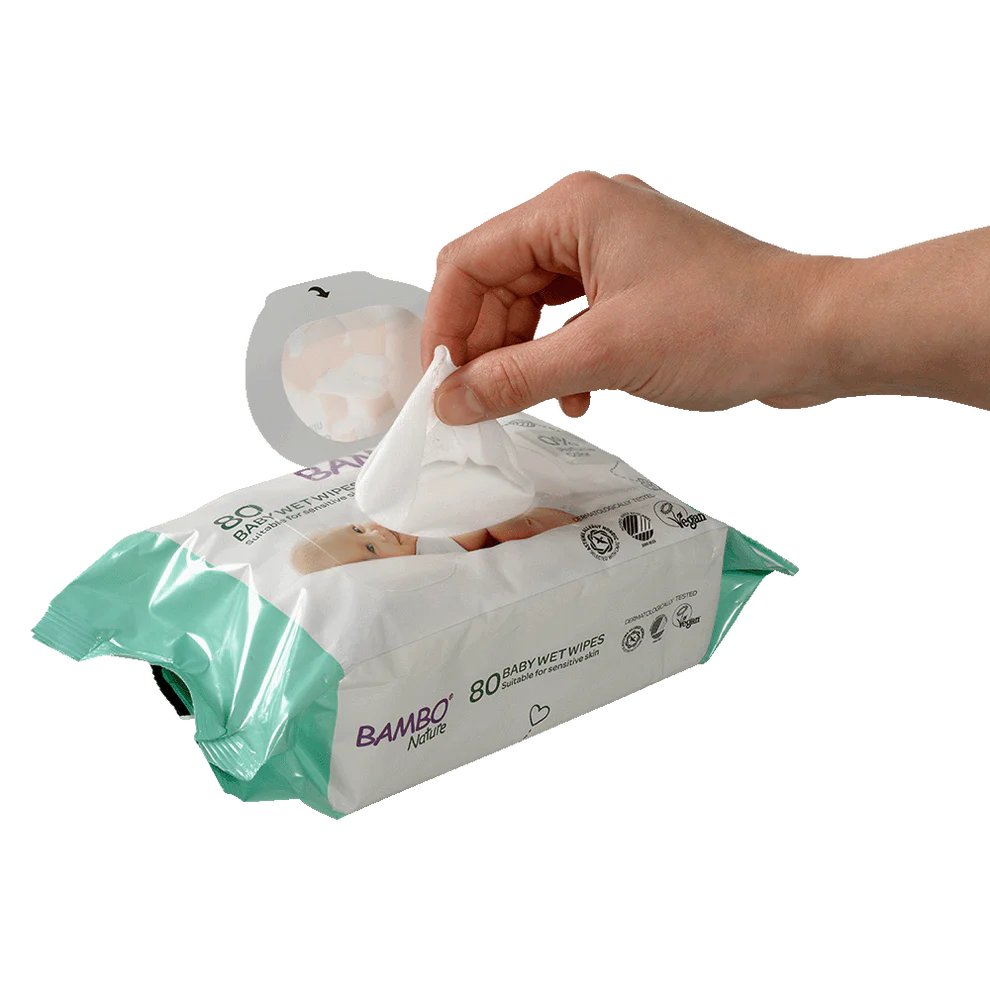 Bambo Nature Feuchttücher, 80 St